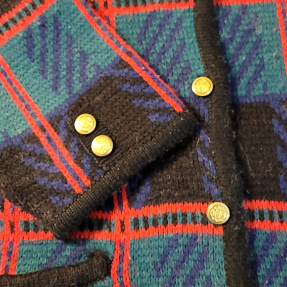 Vintage 70s/80s wool cardigan - Picture 2 of 5